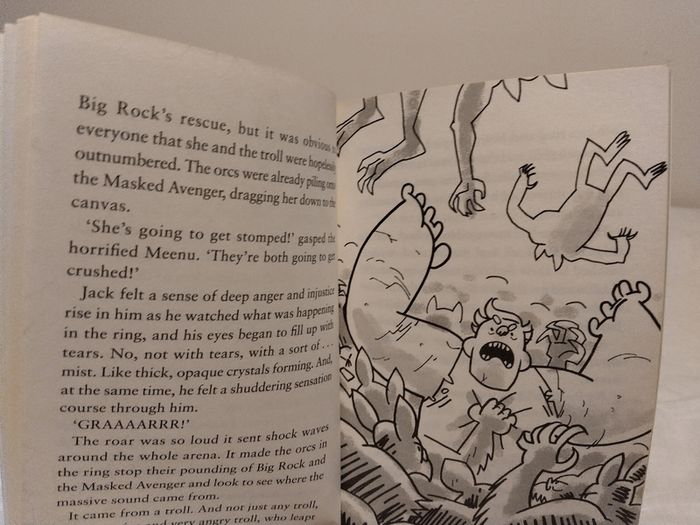Wrestling Trolls Story Book