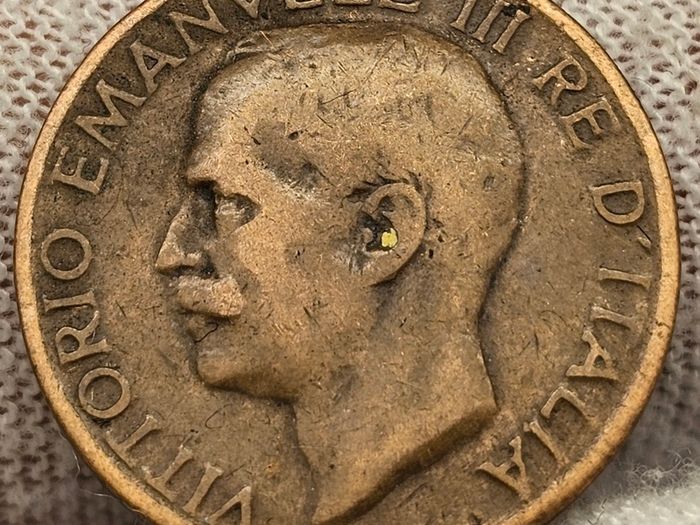 Italy 1921 5 Centimes Coin