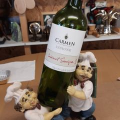 Wine bottle stand