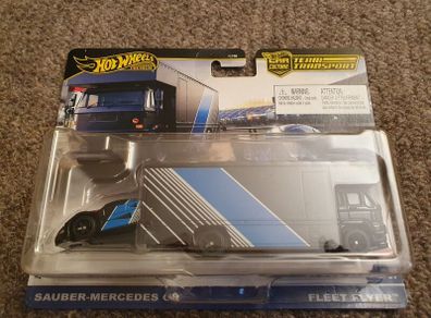 Hot Wheels Mercedes C9 Team Transport