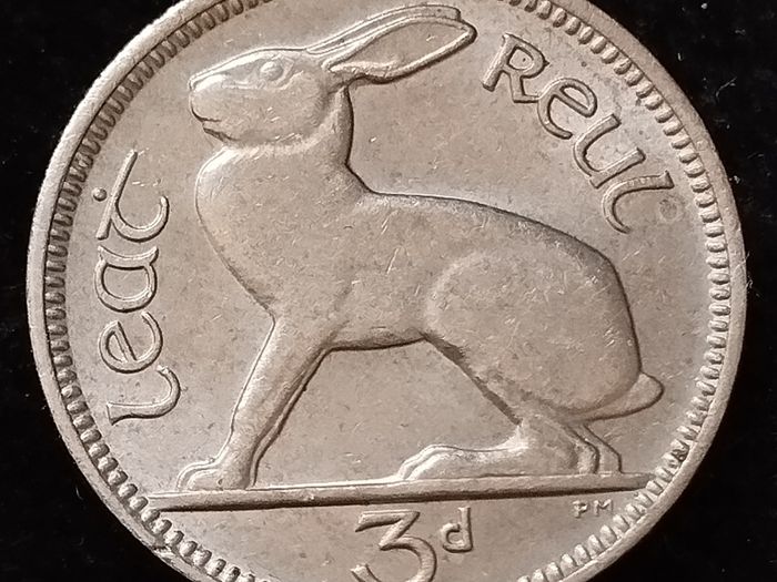 Ireland - 1968 - 3 Pence - AU - KM.12a - [2073]