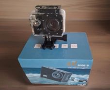 New 4K Action Camera Waterproof with Remote Control and Accessories