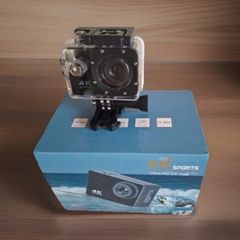 New 4K Action Camera Waterproof with Remote Control and Accessories