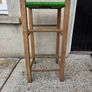 1960's English Woven High Stool Image 8