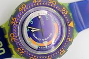 Vintage Swiss Watch Swatch Scuba 1990s Collectable