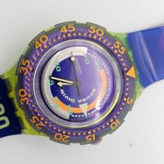 Vintage Swiss Watch Swatch Scuba 1990s Collectable