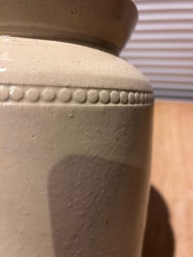 Large Vintage Stoneware Pottery Jar