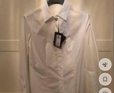 Prada ladies white shirt
