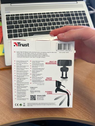HD 720p Trust Webcams