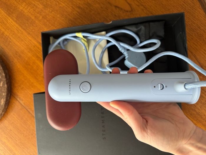 Steamery handheld travel steamer