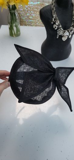 COAST black bow head-piece - Free Size - Rrp 95
