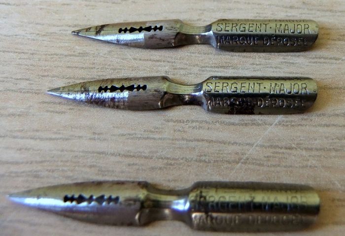 Old French Writing Ink Nibs