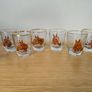 Set of Six Shot Glasses with Grand National Winners 1956 - 1961 Image 3