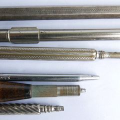 Vintage Mechanical Pencils And Lead Holder
