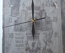 Guinness & Liverpool FC Slate Clock