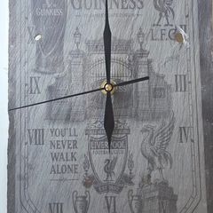 Guinness & Liverpool FC Slate Clock
