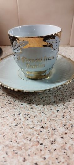 Cup and saucer set