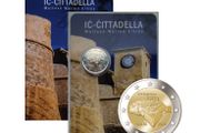 Malta 2 Euro Base Metals Brilliant Uncirculated Coin 2024 - Maltese Walled Cities Cittadella Gozo