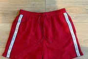 Vibrant Red Calvin Klein Swim Shorts