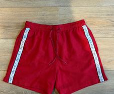 Vibrant Red Calvin Klein Swim Shorts