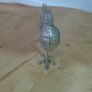 Vintage Silver Plated Pheasant Figurine Decorative Table Bird Centerpiece 280mm Long  Large Metal Ornament Image 4