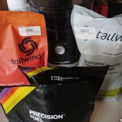 Fitness fuel bundle and never used nutribullet blender
