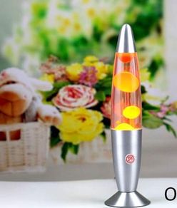 Brand New Amazing Metal Base Jelly-Fish Lighting Wax Volcano Lava Lamp.