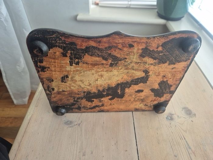 antique victorian writing compendium-all original-stationery and inkstand