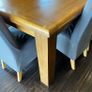 solid wood extendable table Image 5