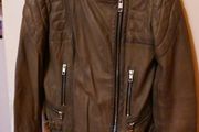 Closed Ladies light lamb leather jacket