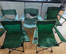 Five Camping Chairs