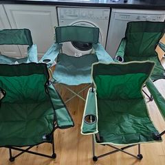 Five Camping Chairs