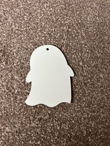 Wooden Halloween Decorations for personalisation.