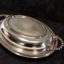 Silver-Plated Covered Serving Dish Image 8