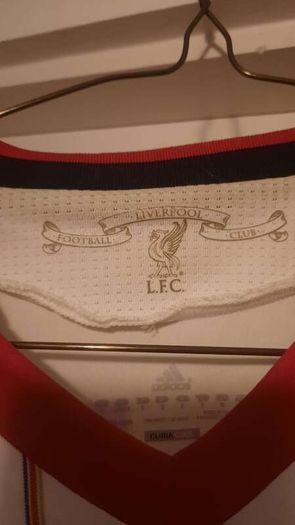 Liverpool 2010-2011 Away Jersey Suarez Edition Size S