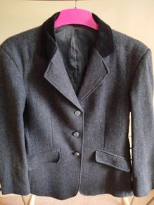 Shires Malvern Navy Tweed Show Jacket