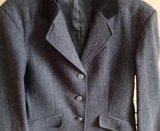 Shires Malvern Navy Tweed Show Jacket