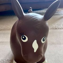 Big Steps Inflatable Jumping Horse 3+