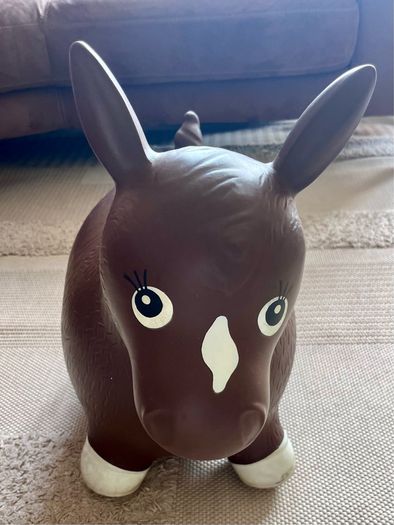 Big Steps Inflatable Jumping Horse 3+