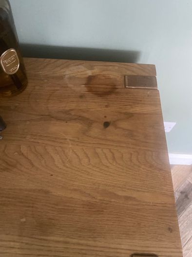 Solid oak cabinet