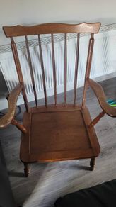 arm chair with cushions