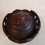 Antique Hand Carved Hardwood Treen Box Image 2