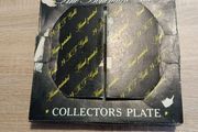 Vintage Bohemian Porcelain Collectors Plate Good Luck