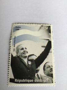 Rare stamp - Eva Peron (Evita)