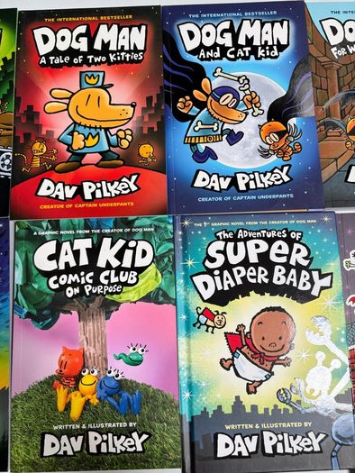 Collection of Dav Pilkey books (x11) all brand new