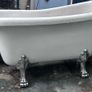 Ex Showroom Niki Bathrooms Free Standing Bath with Silver Claw Feet Image 3