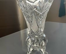 crystal vase