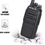 Walkie Talkies PMR446 License Free 16 Channels CTCSS/DCS Walkie Talkie Rechargeable Two Way Radio with USB Charging Base and Earpiece Walkie Talkies Adults (FREE POSTAGE) Image 4