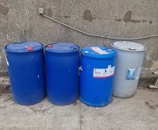 200 litre plastic barrels 15 a piece
