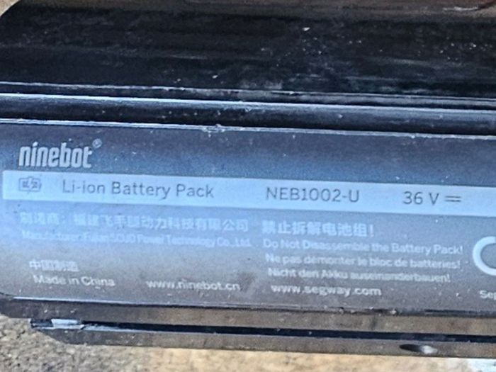 Segway Ninebot Scooter Parts
